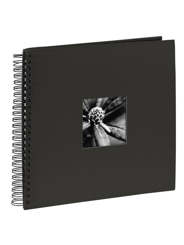 "fine Art" Spiral Album 36 X 32 Cm 50 Black Pages Black fra Hama