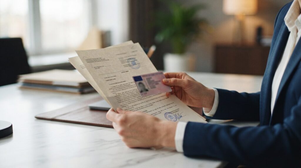 Photorealistic stock image, 16:9 format: Close-up of hands h